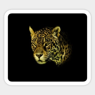 Jaguar portrait Sticker